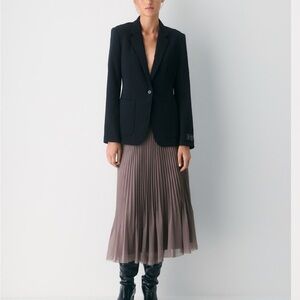 Aritzia Babaton Pleated Skirt